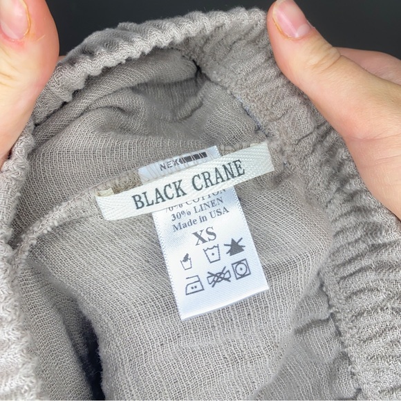 Black Crane Pants - Picture 3 of 3